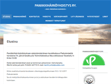 Tablet Screenshot of paniikki.net
